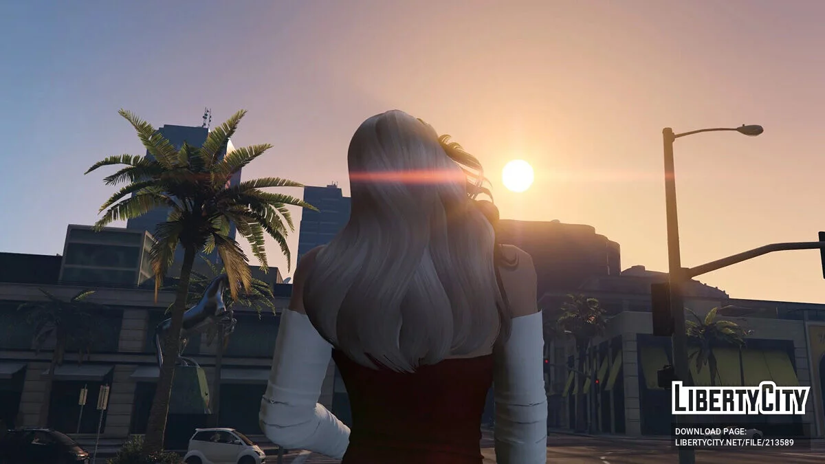 Wonderland Hairstyle для MP Female / GTA 5