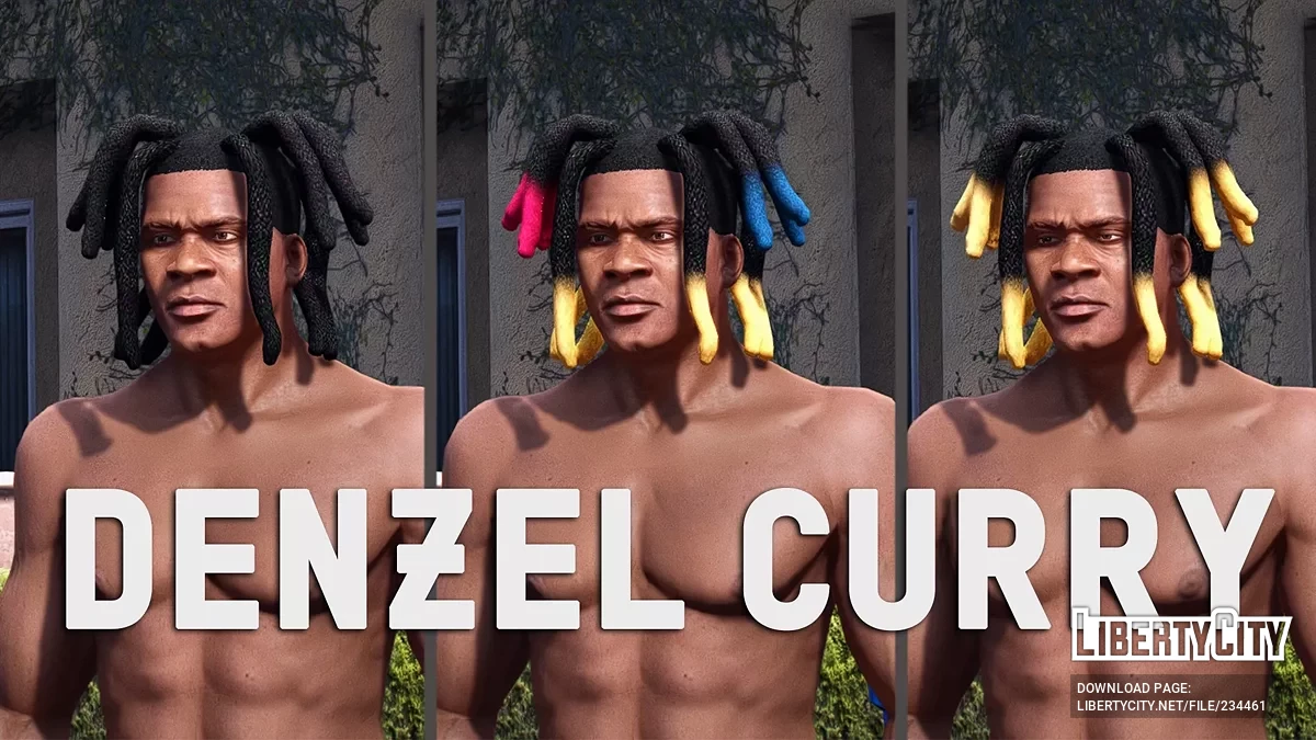 Набор дредов для Франклина / GTA 5