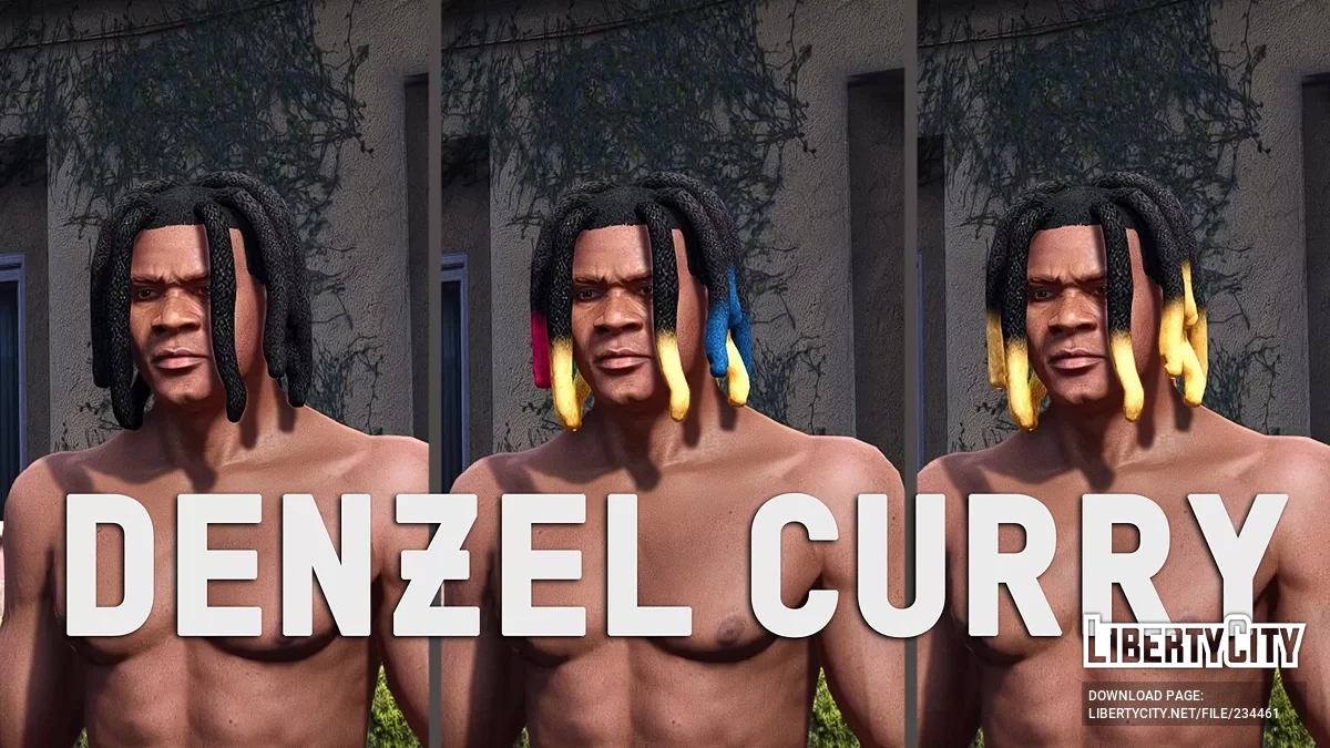 Набор дредов для Франклина / GTA 5