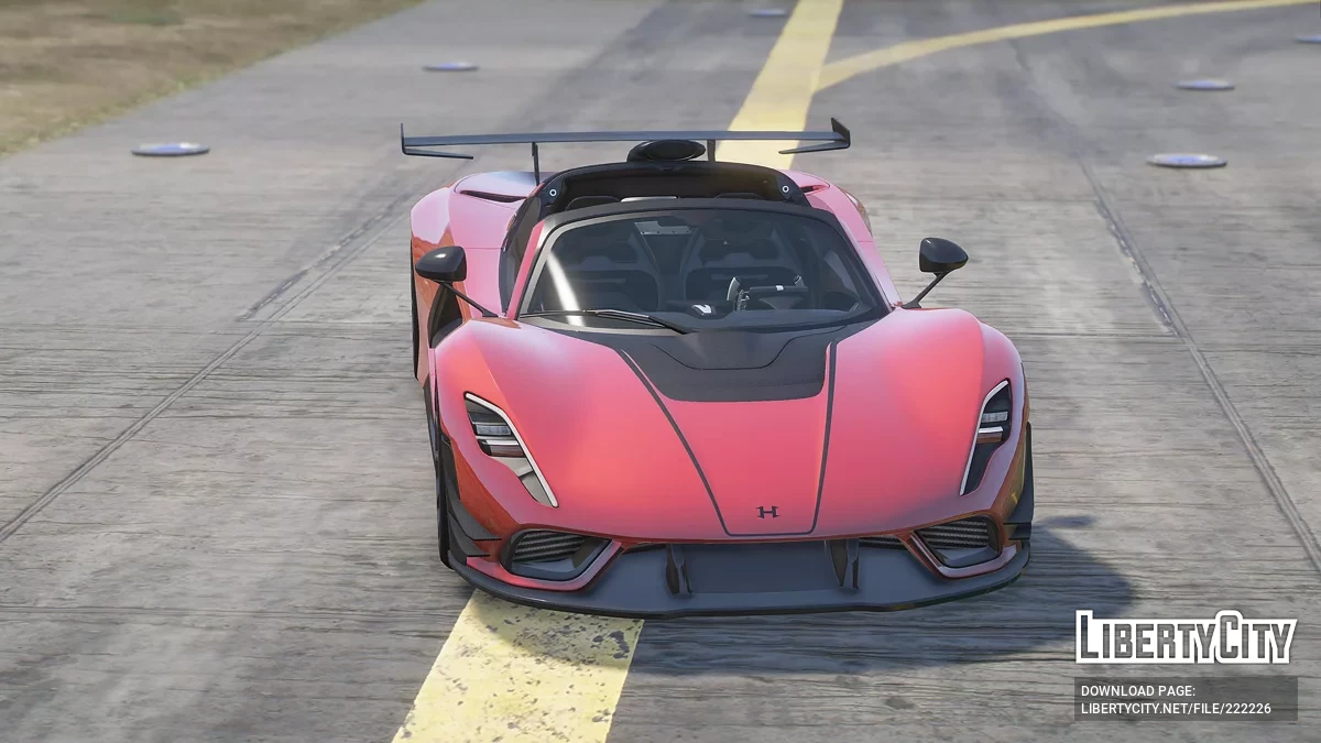 Hennessey Venom F5 Revolution Roadster v1.0 / GTA 5