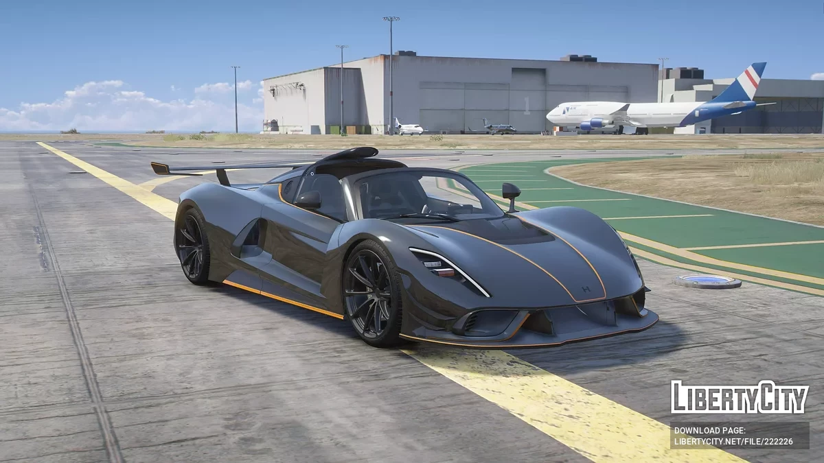 Hennessey Venom F5 Revolution Roadster v1.0 / GTA 5