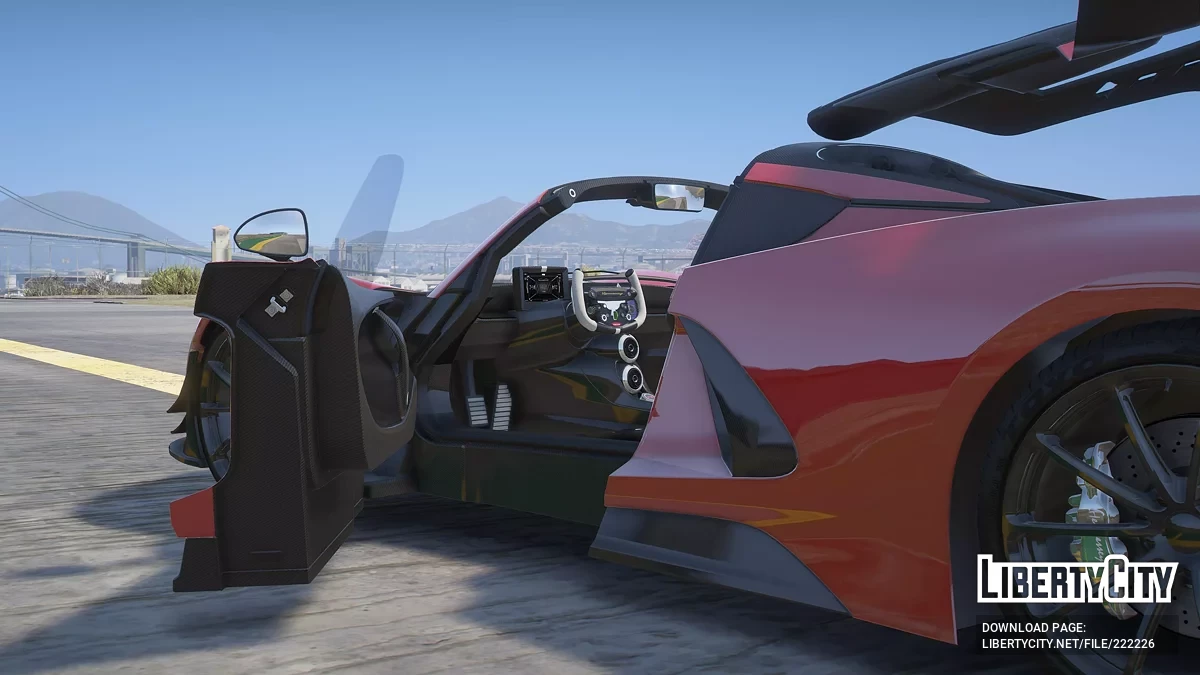 Hennessey Venom F5 Revolution Roadster v1.0 / GTA 5