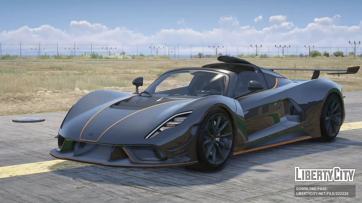 Hennessey Venom F5 Revolution Roadster v1.0 / GTA 5