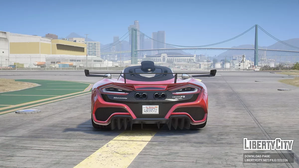 Hennessey Venom F5 Revolution Roadster v1.0 / GTA 5