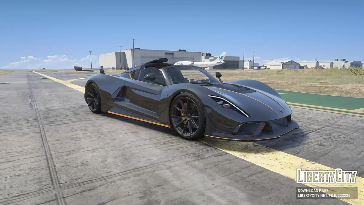 Hennessey Venom F5 Revolution Roadster v1.0 / GTA 5