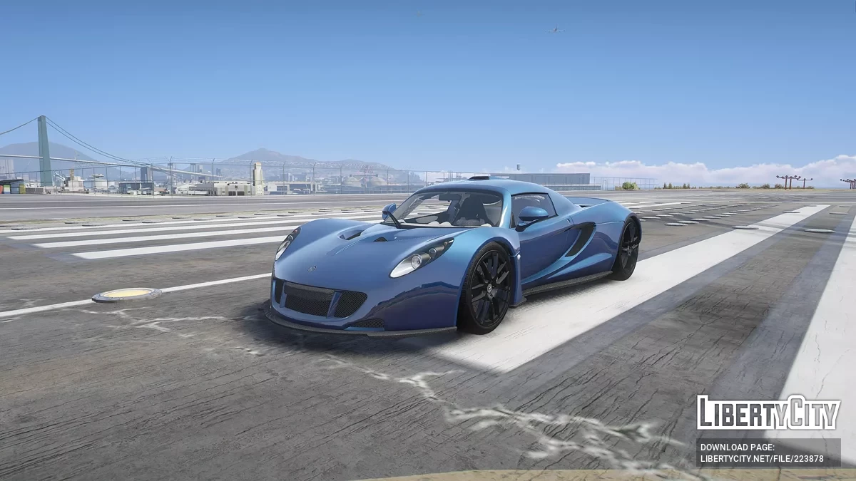 Hennessey Venom GT [Add-On] 1.0 / GTA 5