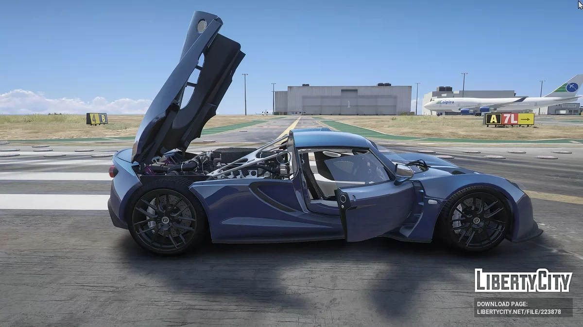 Hennessey Venom GT [Add-On] 1.0 / GTA 5