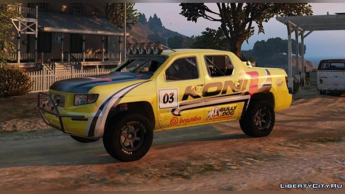 Honda Ridgeline - Baja 1000 Edition 1.0 / GTA 5