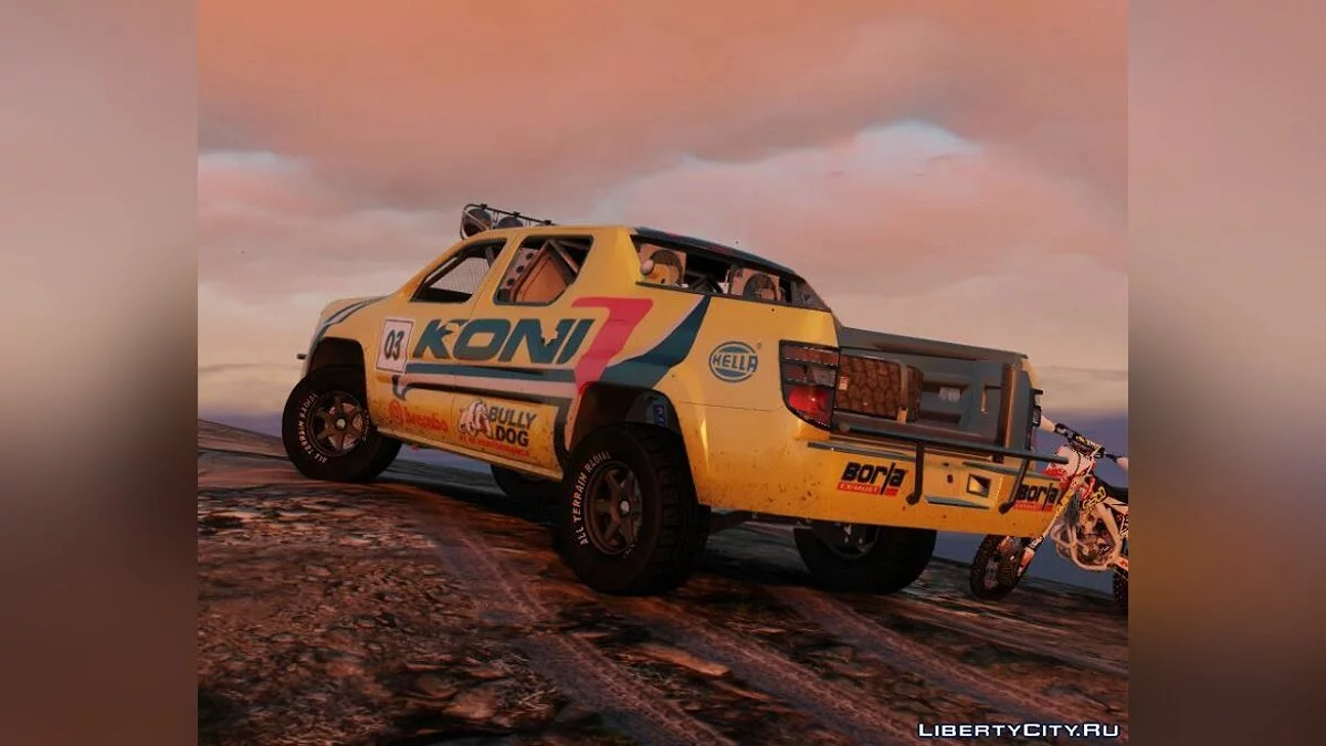 Honda Ridgeline - Baja 1000 Edition 1.0 / GTA 5