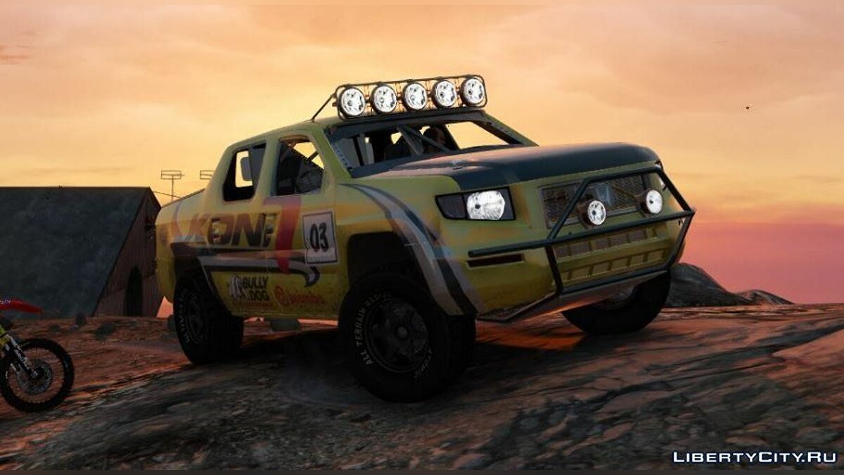 Скачать Honda Ridgeline - Baja 1000 Edition 1.1 для GTA 5