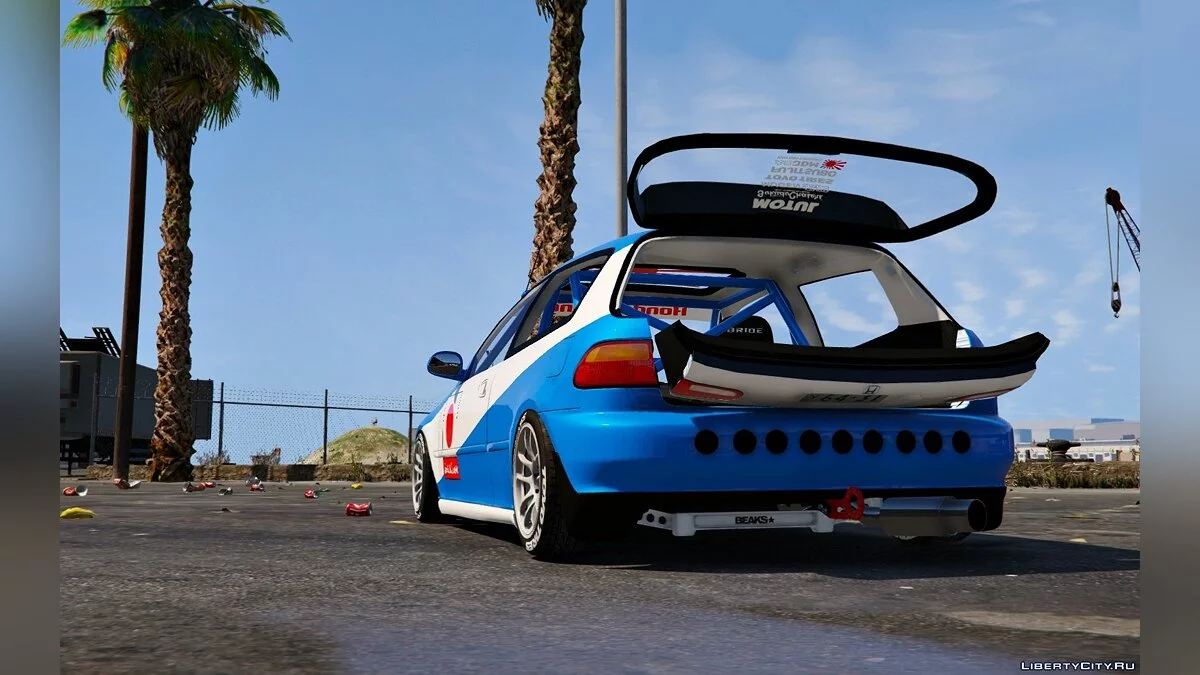 Honda Civic EG6 Kanjo Edition [Tuning | Template] 1.1 / GTA 5