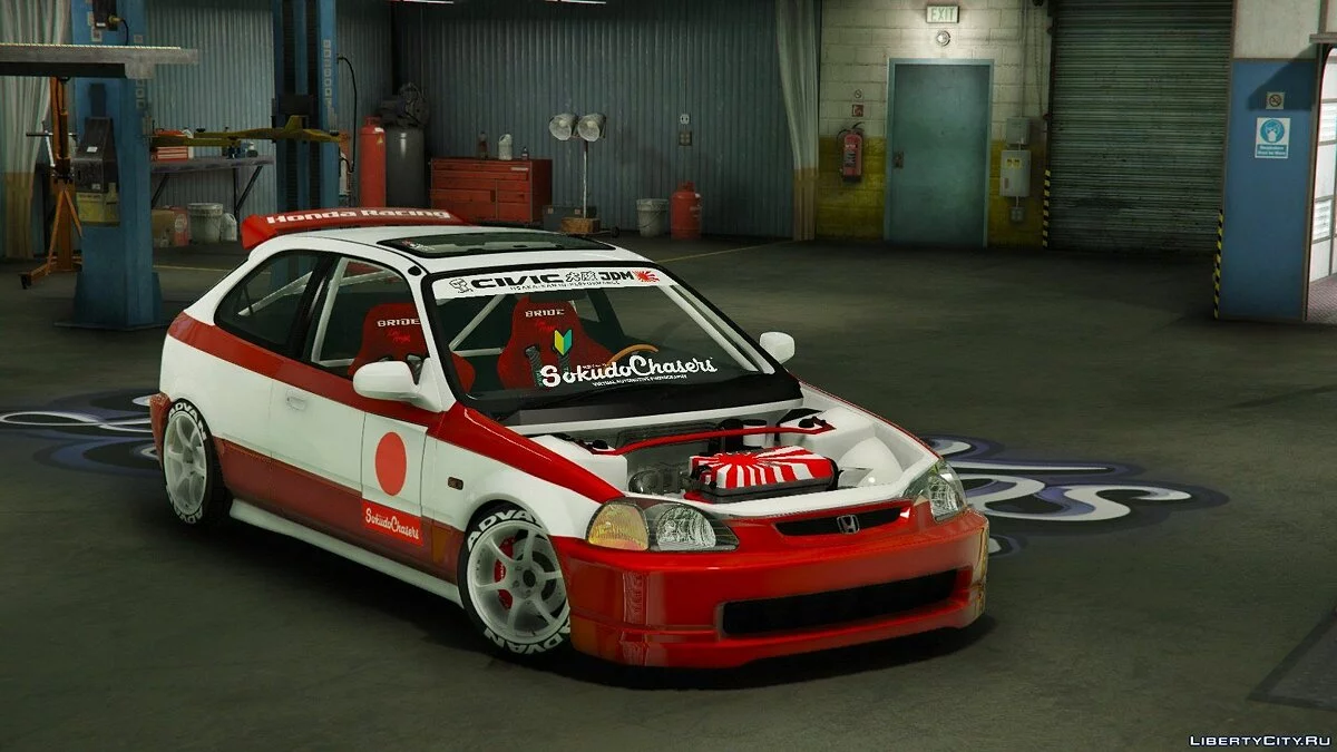 Honda Civic EK9 Kanjo Edition [Tuning | Template] 1.1 / GTA 5
