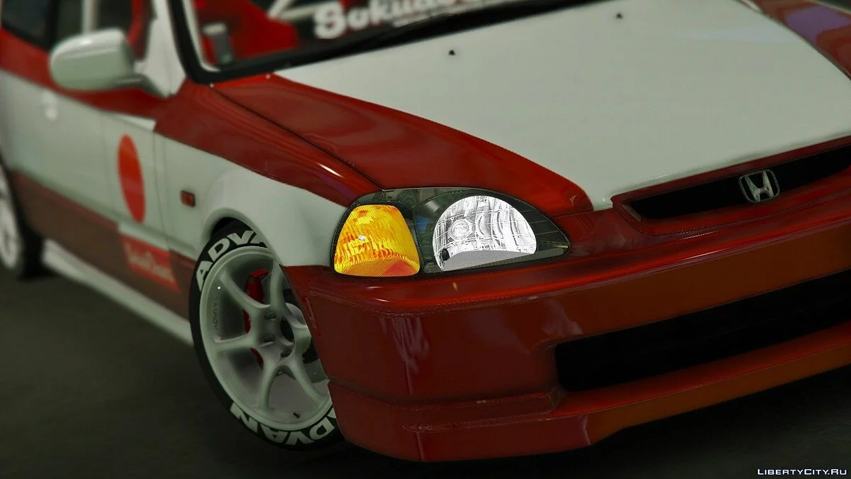 Honda Civic EK9 Kanjo Edition [Tuning | Template] 1.1 / GTA 5