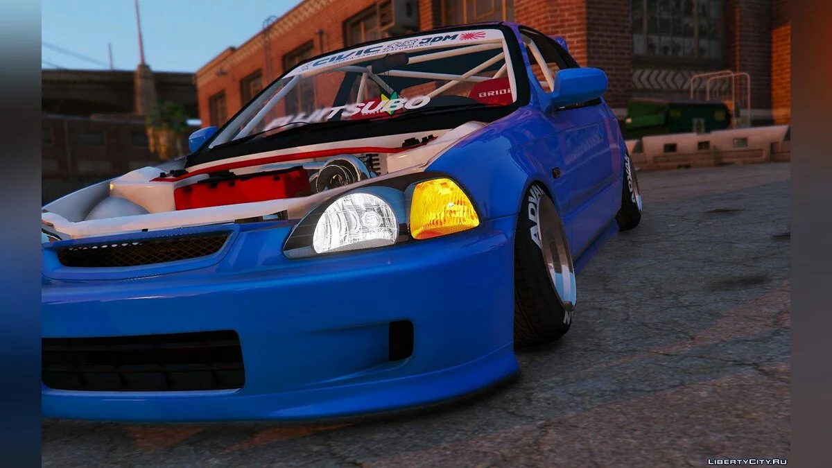 Honda Civic EK9 Stance Edition [Tuning | Template] 1.1 / GTA 5