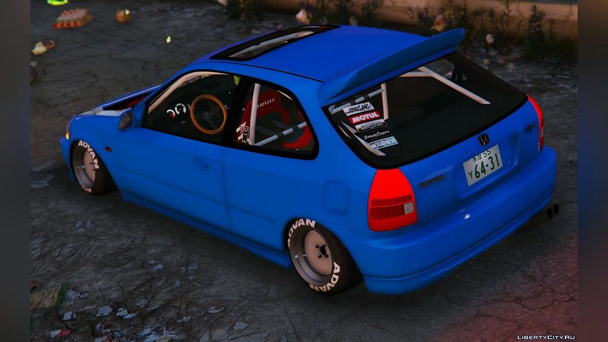 Honda Civic EK9 Stance Edition [Tuning | Template] 1.1 / GTA 5