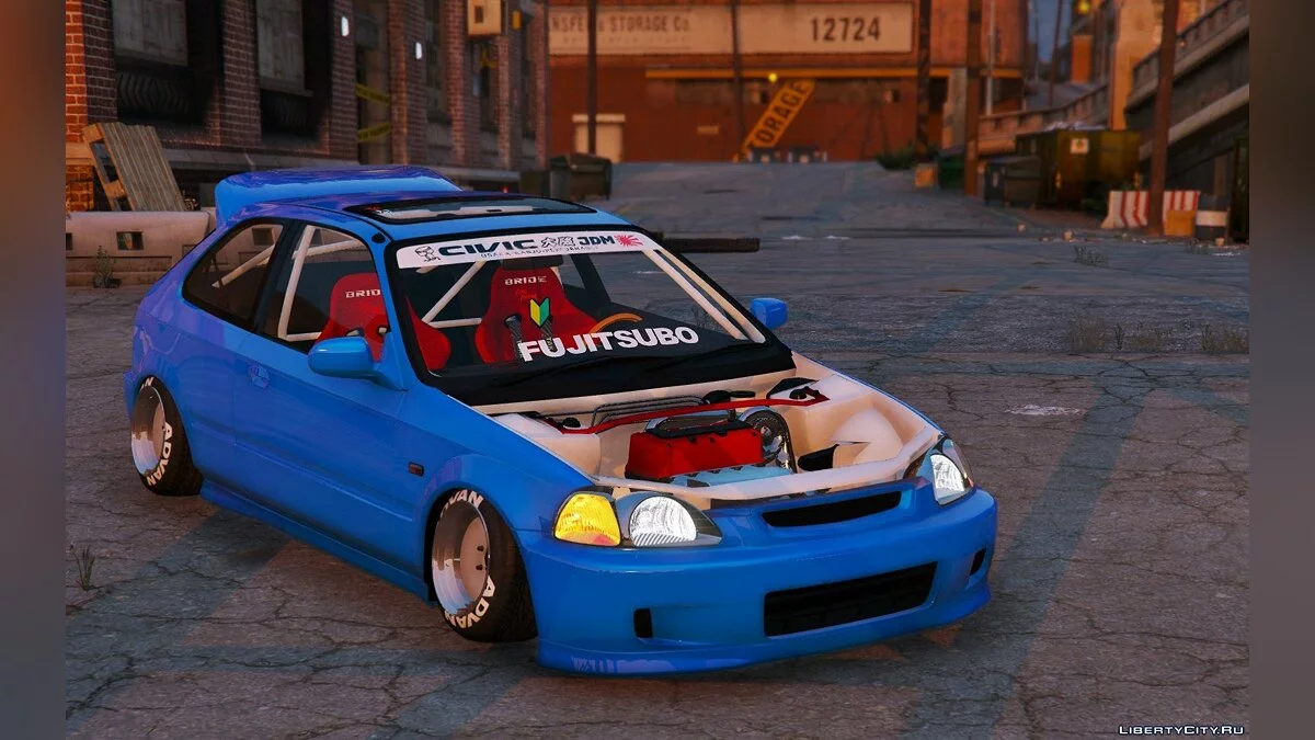 Honda Civic EK9 Stance Edition [Tuning | Template] 1.1 / GTA 5