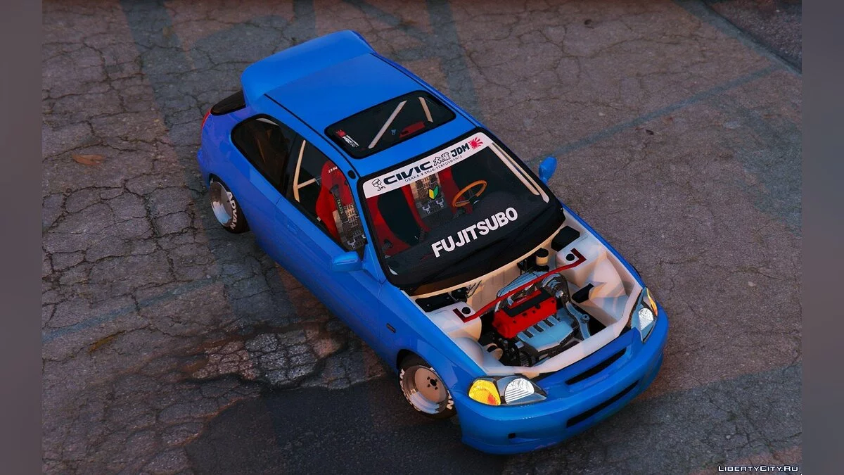 Honda Civic EK9 Stance Edition [Tuning | Template] 1.1 / GTA 5