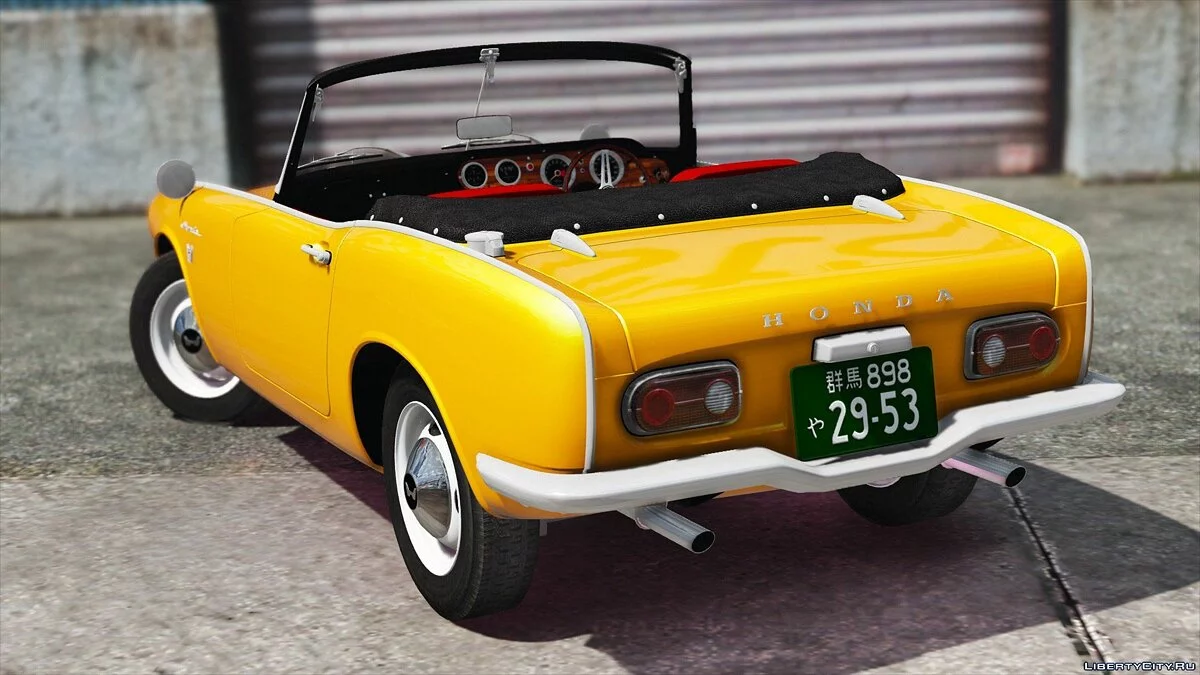 1970 Honda S800 Cabriolet [Add-On / Replace] / GTA 5