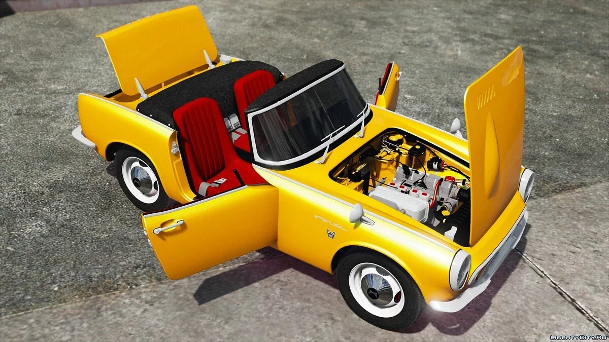 1970 Honda S800 Cabriolet [Add-On / Replace] / GTA 5