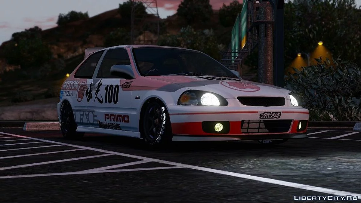 Honda Civic EK9 Kanjozoku 環状族 1.1 / GTA 5