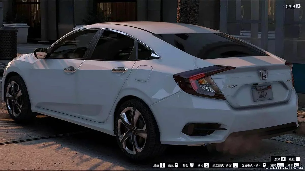 Honda Civic Sedan 2016 1.0 / GTA 5