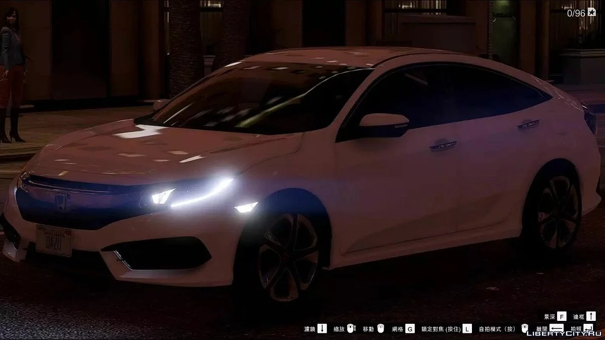 Honda Civic Sedan 2016 1.0 / GTA 5
