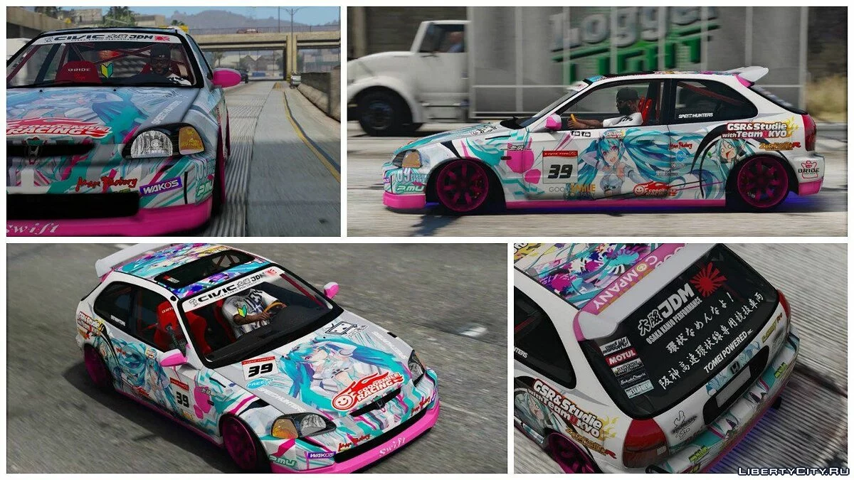 Honda Civic Type-R (EK9) [Add-On | Tuning | OIV] 1.1 / GTA 5