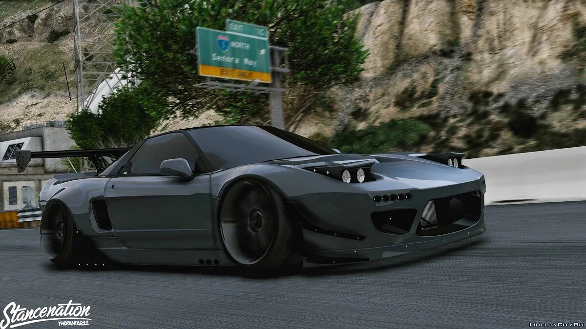 Honda Nsx Rocketbunny [ADDON-REPLACE-HQ] 1.0 / GTA 5