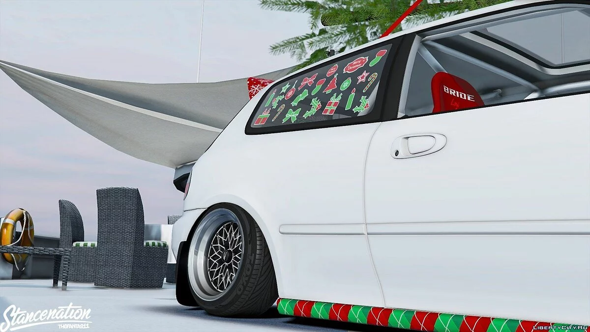 Honda Civic EG6 Christmas Edition 1.0 / GTA 5