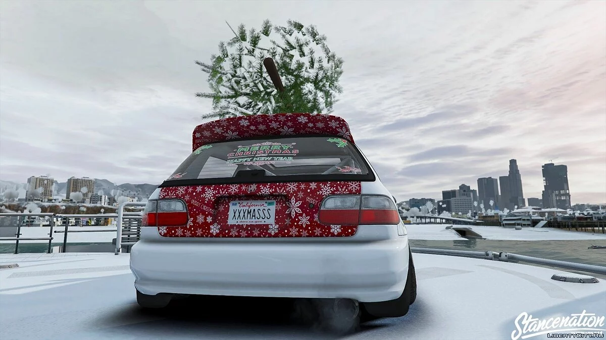 Honda Civic EG6 Christmas Edition 1.0 / GTA 5