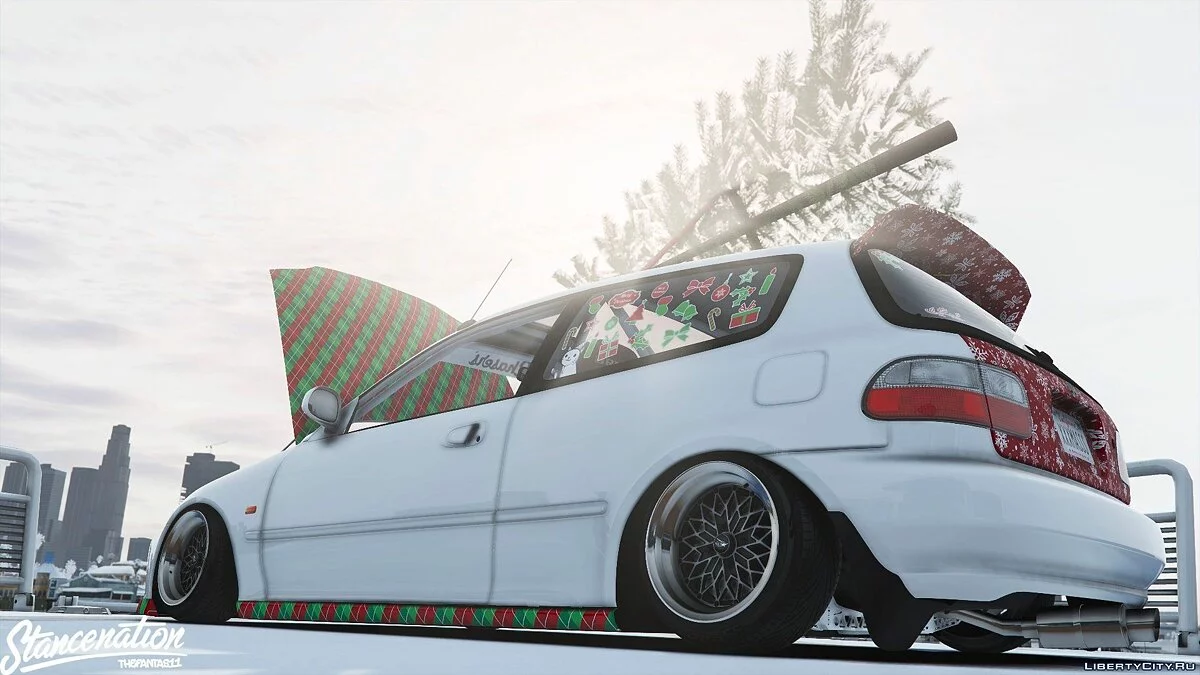 Honda Civic EG6 Christmas Edition 1.0 / GTA 5