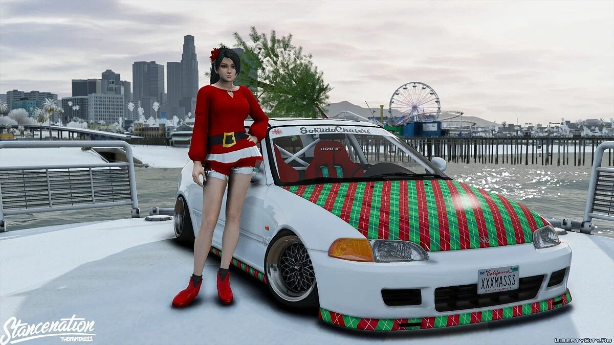 Honda Civic EG6 Christmas Edition 1.0 / GTA 5