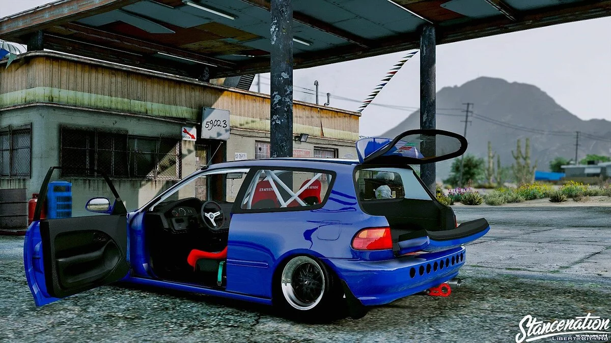 Honda Civic EG6 Stance [Tuning / Replace] 1.2 / GTA 5