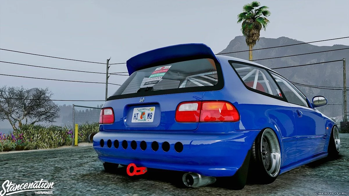 Honda Civic EG6 Stance [Tuning / Replace] 1.2 / GTA 5