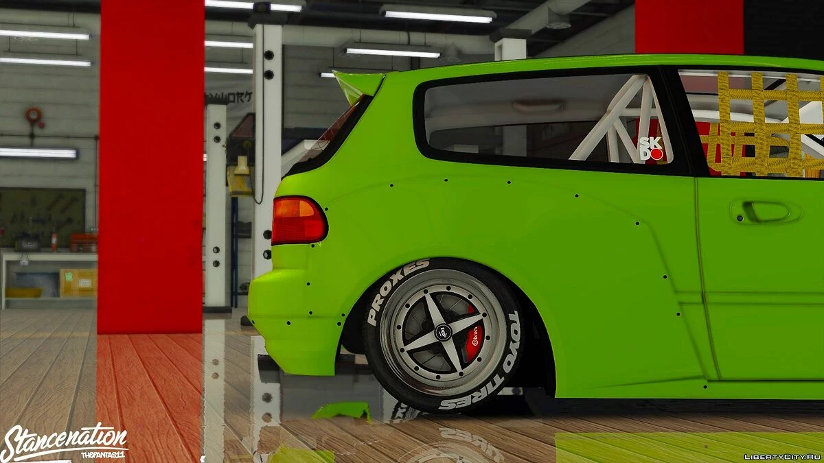 Honda Civic EG6 Pandem [Replace] 1.0 / GTA 5