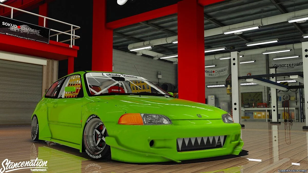 Honda Civic EG6 Pandem [Replace] 1.0 / GTA 5