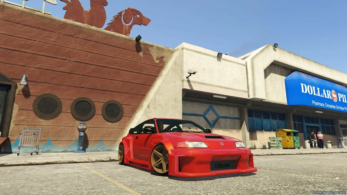 1991 Honda CRX SiR WideBody [Add-on] 1.0 / GTA 5