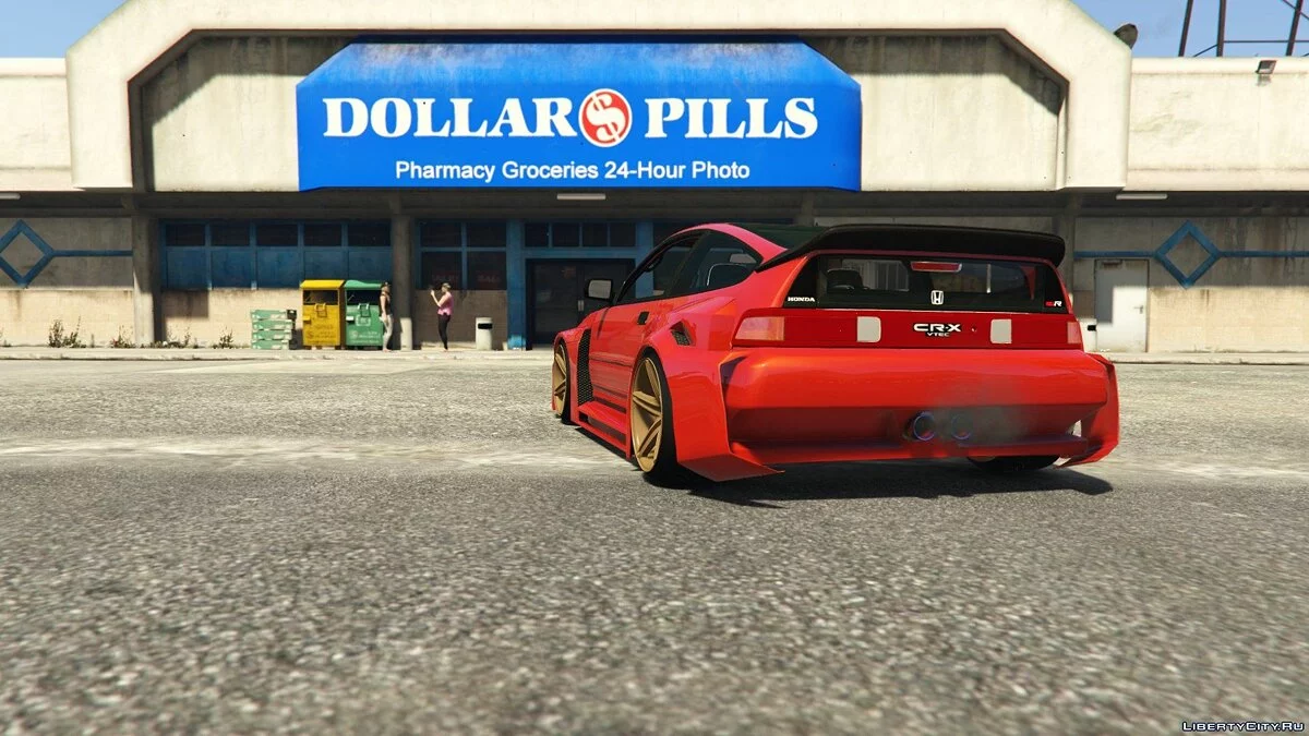 1991 Honda CRX SiR WideBody [Add-on] 1.0 / GTA 5