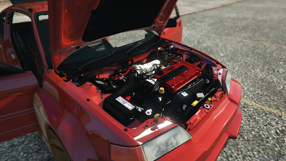 1991 Honda CRX SiR WideBody [Add-on] 1.0 / GTA 5