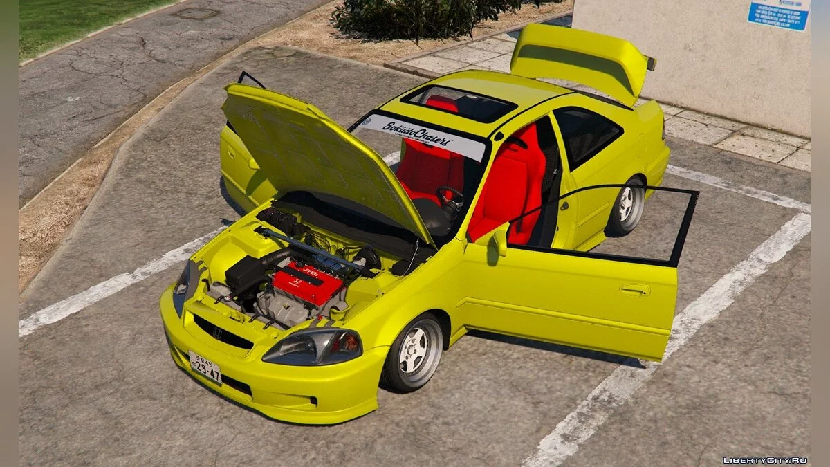 Honda Civic EM1 Coupe Si [Replace] 1.1 / GTA 5