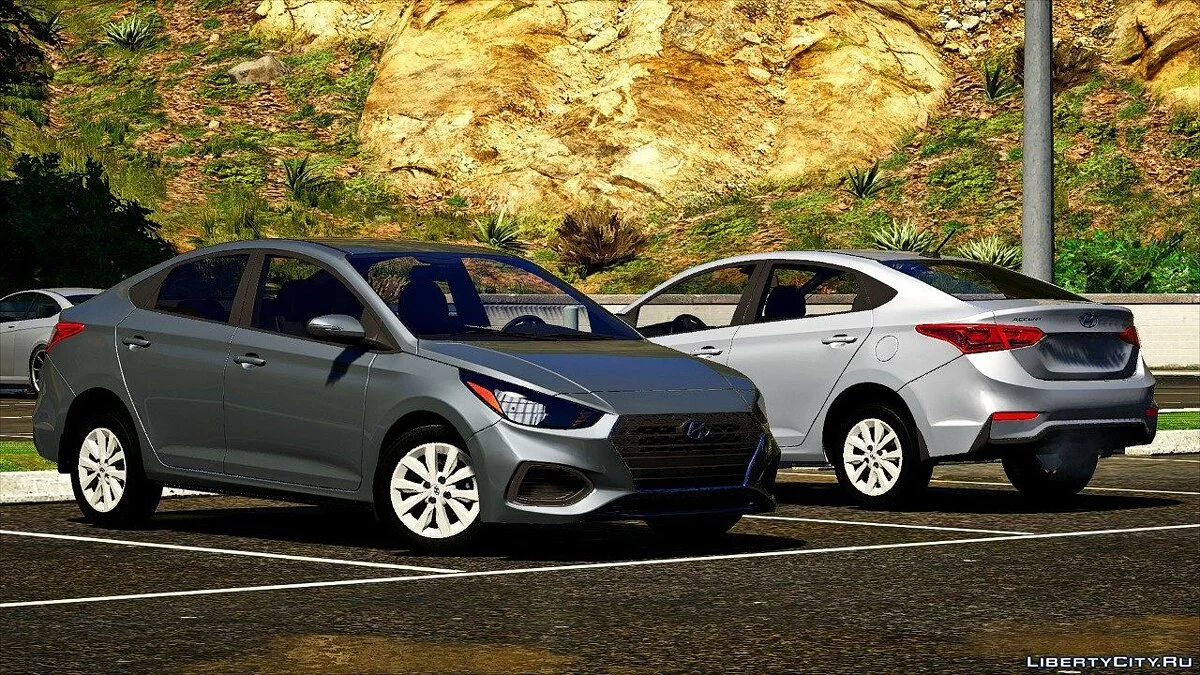Hyundai Accent 2018 SE 3 Versions [REPLACE] 1.0 / GTA 5