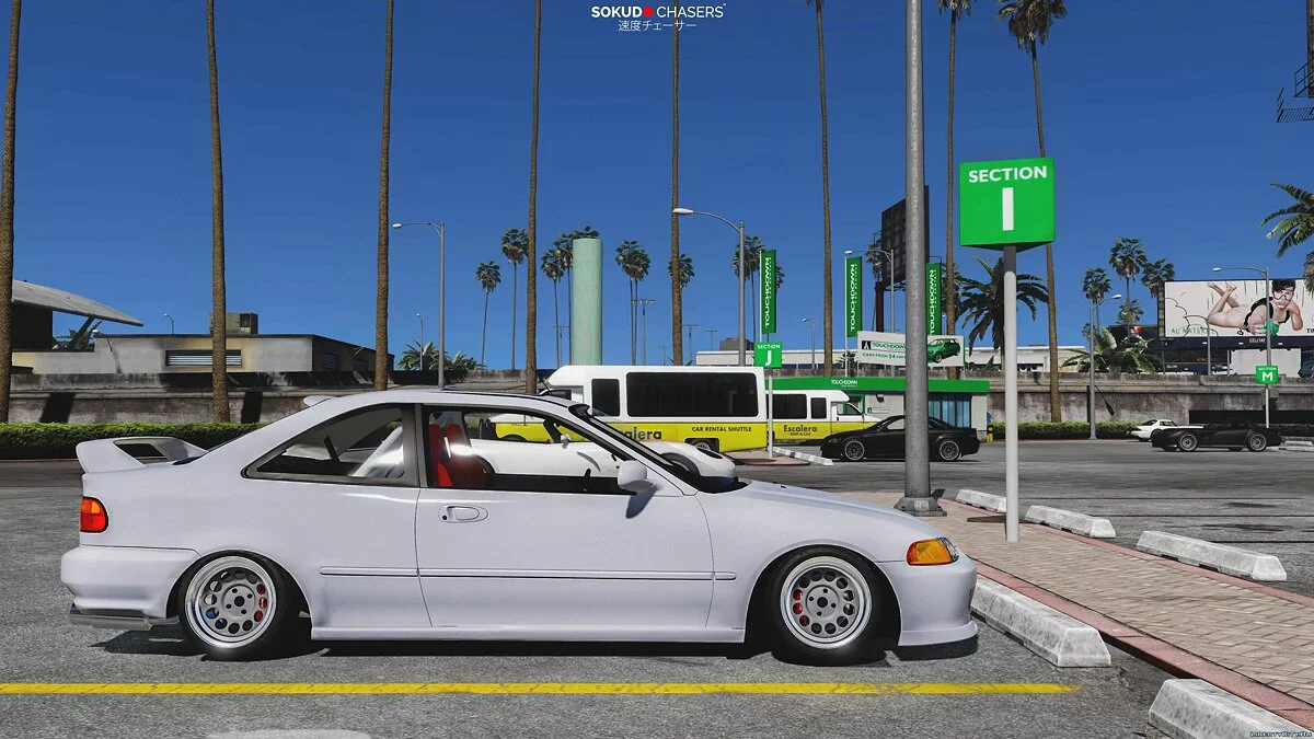 Honda Civic EJ2 Coupe [Replace] 1.2 / GTA 5