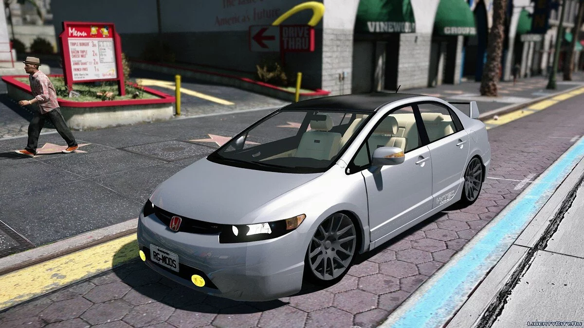 Honda Civic SI RG MODS (Replace) 1.0 / GTA 5