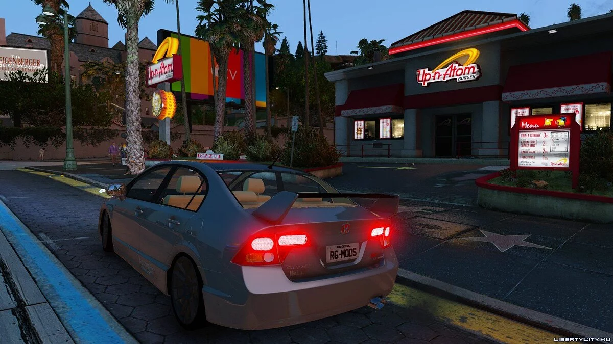 Honda Civic SI RG MODS (Replace) 1.0 / GTA 5