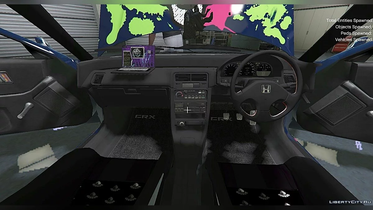 Honda CRX Dedsec Edition [Addon/Replace] 1.0 / GTA 5