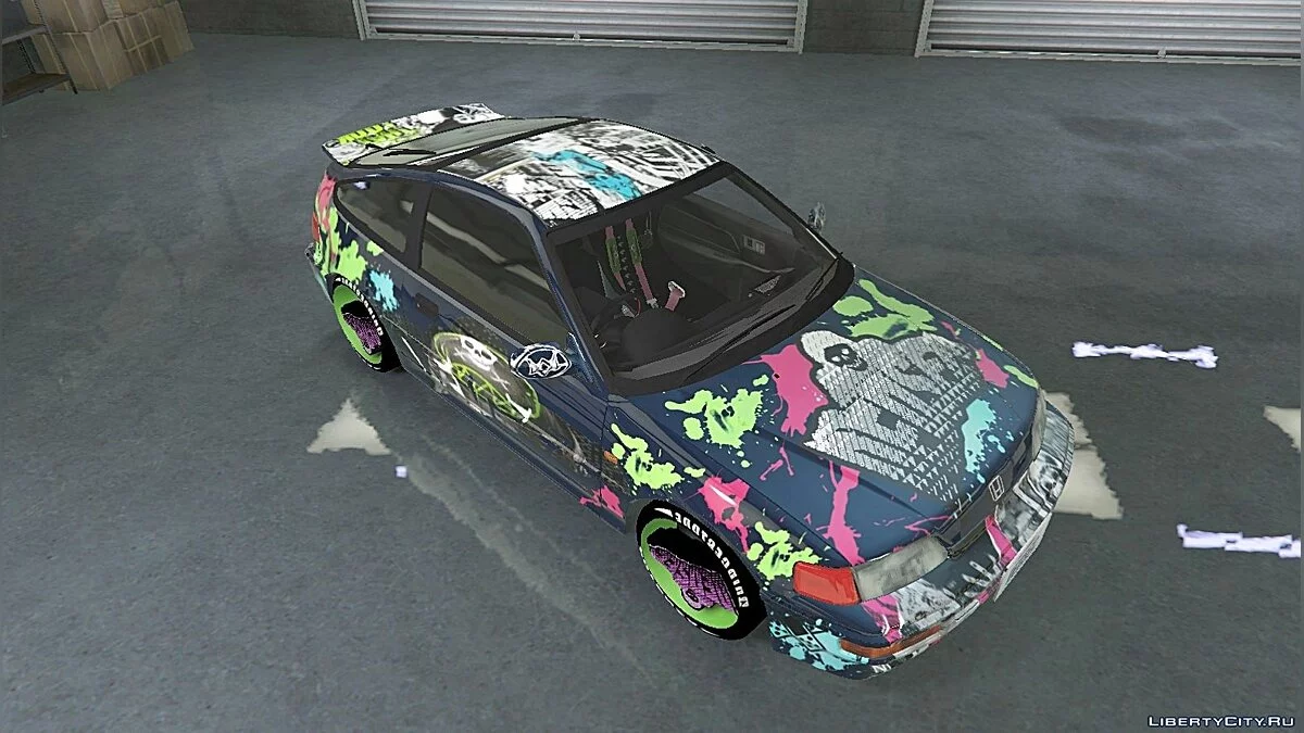 Honda CRX Dedsec Edition [Addon/Replace] 1.0 / GTA 5