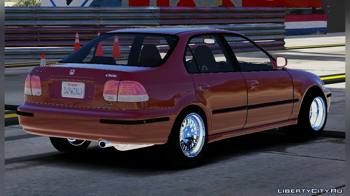 1999 Honda Civic Sedan Drag Version |Five-M|Replace| 1.0 / GTA 5