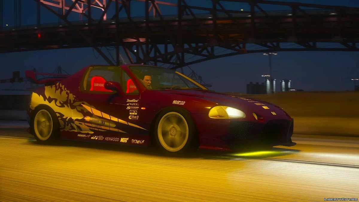 Honda CR-X Del Sol 1997 [Add-On | Tuning | LODs | Template] 1.0 / GTA 5