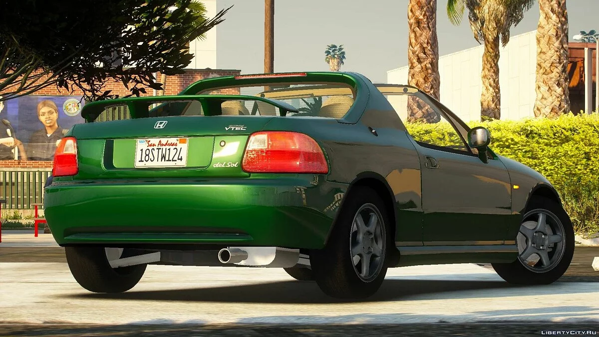Honda CR-X Del Sol 1997 [Add-On | Tuning | LODs | Template] 1.0 / GTA 5