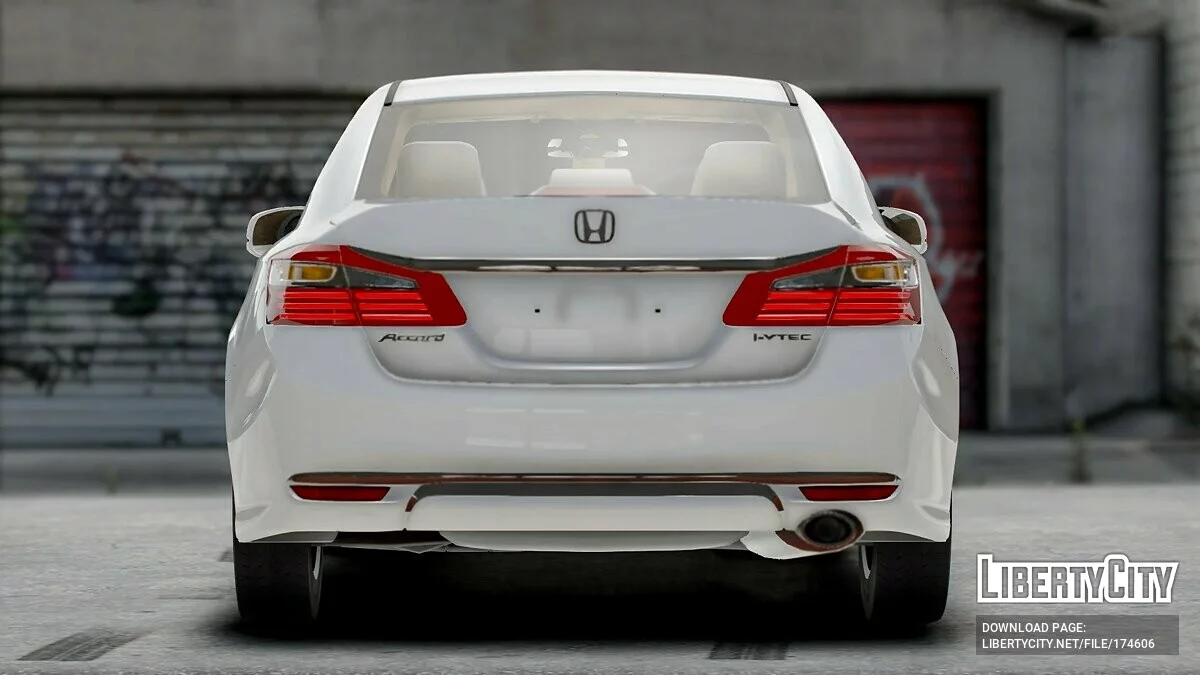 Honda Accord Standard 2017 v1.0.0 / GTA 5
